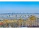 Stunning city skyline view from a scenic overlook with desert vegetation in foreground at 11560 Observation Point Ave, Las Vegas, NV 89138