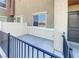 Private patio area with a small fence for added privacy at 12124 Mojave Gold Rd # 2, Las Vegas, NV 89183