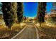 Landscaped walkway leading to a fountain in the community at 1456 Via Merano St, Henderson, NV 89052