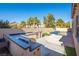 Backyard oasis with pool and built-in BBQ at 1559 Via Della Scala, Henderson, NV 89052