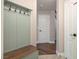 Entryway with built-in bench and storage at 1559 Via Della Scala, Henderson, NV 89052