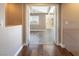 Bright entryway with hardwood floors leading to living areas at 1559 Via Della Scala, Henderson, NV 89052