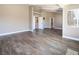 Spacious main bedroom with hardwood floors and access to bathroom at 1559 Via Della Scala, Henderson, NV 89052