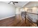 Upstairs loft area with hardwood floors and a railing at 1559 Via Della Scala, Henderson, NV 89052