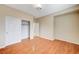 Spacious bedroom with wood floors and large closet at 1836 La Calera Ave, North Las Vegas, NV 89084