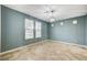 Bright dining room with neutral walls and tile flooring at 1836 La Calera Ave, North Las Vegas, NV 89084