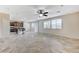 Open concept kitchen with island and stainless steel appliances at 1836 La Calera Ave, North Las Vegas, NV 89084