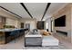 Open-plan kitchen and living area with modern finishes at 20 Lakefront Dr, Henderson, NV 89011