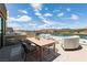 Spacious rooftop deck with city views and outdoor seating at 20 Lakefront Dr, Henderson, NV 89011