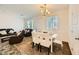 Bright dining area with seating for six and an open floor plan at 20 Barbara Ln # 35, Las Vegas, NV 89183