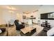 Open floor plan with living room, kitchen, and dining area at 20 Barbara Ln # 35, Las Vegas, NV 89183