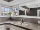 Bathroom with concrete countertop sink and large mirror at 2800 Ashby Ave, Las Vegas, NV 89102