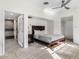 Bright bedroom with ensuite bathroom and hardwood floors at 2800 Ashby Ave, Las Vegas, NV 89102