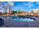 Inviting pool with spa and seating area, perfect for relaxation at 2800 Ashby Ave, Las Vegas, NV 89102