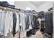 Walk-in closet equipped with ample storage space and shelving at 334 Sea Rim Ave, Las Vegas, NV 89148