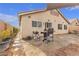 Backyard patio with grill and propane tank at 6054 Sierra Medina Ave, Las Vegas, NV 89139