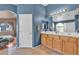 Bathroom with double vanity and tile flooring at 6054 Sierra Medina Ave, Las Vegas, NV 89139