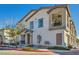 Modern two-story townhome with balcony and attached garage at 7210 N Decatur Blvd # 6, Las Vegas, NV 89131