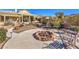 Relaxing backyard with firepit and seating area at 9 Ibis Ct, Henderson, NV 89052