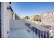 Private balcony overlooking the neighborhood at 9009 Careful Canvas Ave, Las Vegas, NV 89149