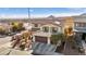 Two story home with solar panels, two car garage, and mountain views at 10611 Auburn Springs Ave, Las Vegas, NV 89166