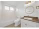 Clean bathroom with updated fixtures and a granite vanity at 1901 Calle De Espana, Las Vegas, NV 89102