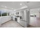 Modern kitchen featuring stainless steel appliances and white cabinetry at 1901 Calle De Espana, Las Vegas, NV 89102