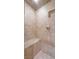 Spacious shower with built-in seat and tile surround at 1901 Calle De Espana, Las Vegas, NV 89102