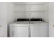 Laundry closet with washer and dryer hookups at 2204 Kendall Hill Ave, Las Vegas, NV 89106