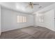 Living room with vaulted ceiling and neutral decor at 2204 Kendall Hill Ave, Las Vegas, NV 89106