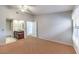 Bedroom with ensuite bathroom access and double vanity at 2360 Pickwick Dr, Henderson, NV 89014