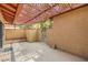 Spacious patio with pergola and gate access at 2360 Pickwick Dr, Henderson, NV 89014