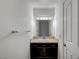 Updated bathroom with modern vanity and fixtures at 3655 Funston Way, Las Vegas, NV 89129