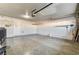 Garage with overhead storage and ample space at 3655 Funston Way, Las Vegas, NV 89129