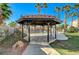 Gazebo overlooking a refreshing pool at 3655 Funston Way, Las Vegas, NV 89129