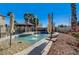 Refreshing pool with water features at 3655 Funston Way, Las Vegas, NV 89129