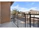 Balcony overlooking the community at 375 Kensington Palace Ave # 3, North Las Vegas, NV 89032