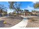 Community park with gazebo, playground, and walking paths at 375 Kensington Palace Ave # 3, North Las Vegas, NV 89032