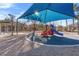 playground with shade structure and play equipment at 375 Kensington Palace Ave # 3, North Las Vegas, NV 89032