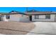 Updated single-story home features a modern facade and fresh landscaping at 4173 Crater St, Las Vegas, NV 89122