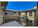 Private courtyard with a balcony offering views of the central courtyard at 4450 Palisades Canyon Cir, Las Vegas, NV 89129