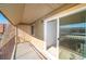 Covered balcony with access to interior living space at 4480 Sandy River Dr # 64, Las Vegas, NV 89103