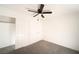 Spacious bedroom with ceiling fan and generous closet space at 4480 Sandy River Dr # 64, Las Vegas, NV 89103