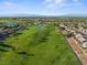 Aerial view of community with golf course at 511 Dalgreen Pl, Henderson, NV 89012