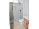 Clean bathroom with a shower, toilet and vanity at 511 Dalgreen Pl, Henderson, NV 89012