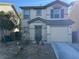 Two-story house with a two-car garage at 529 Beckton Park Ave, Las Vegas, NV 89178