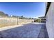 Large backyard with gravel and a block wall at 6008 Carmel Way, Las Vegas, NV 89108