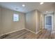 Simple bedroom with hardwood floors and a window at 6217 Red Jamboree Ct, Las Vegas, NV 89130