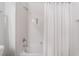 Simple bathroom with shower/tub and white tile at 700 Carnegie St # 2914, Henderson, NV 89052