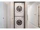 Stackable washer and dryer in convenient laundry closet at 700 Carnegie St # 2914, Henderson, NV 89052